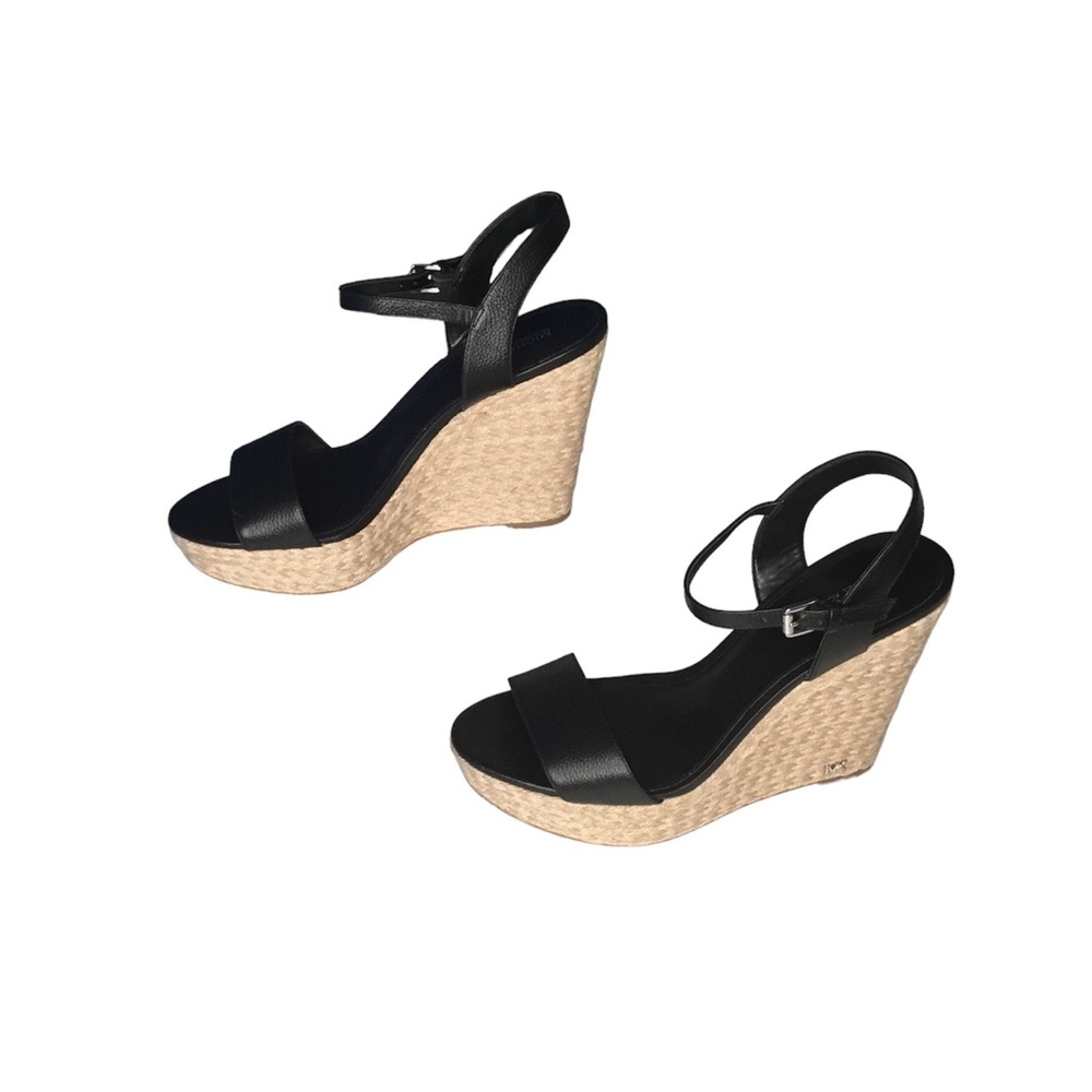 Women’s Michael Kors Jill Wedges - Black - Size 10 NWOT